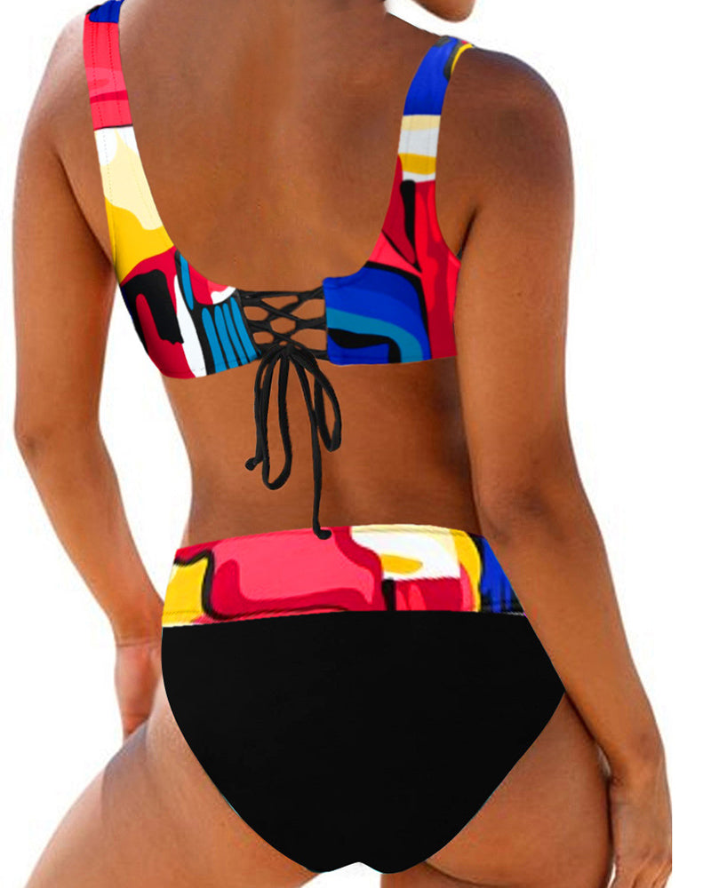 Earle - Vibrant Bikini Swimsuit.