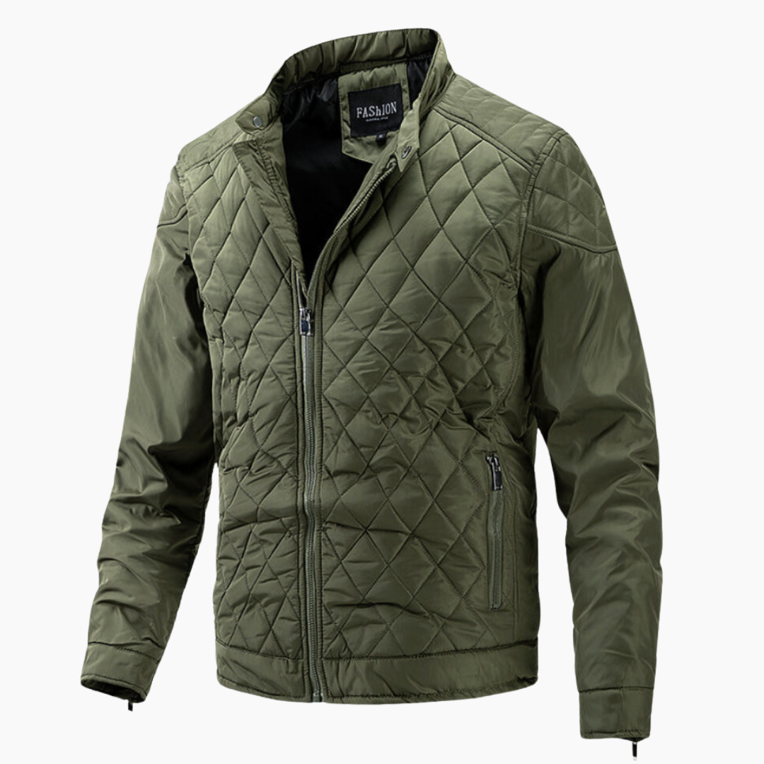 Archer | Quilted Bomber Jacket