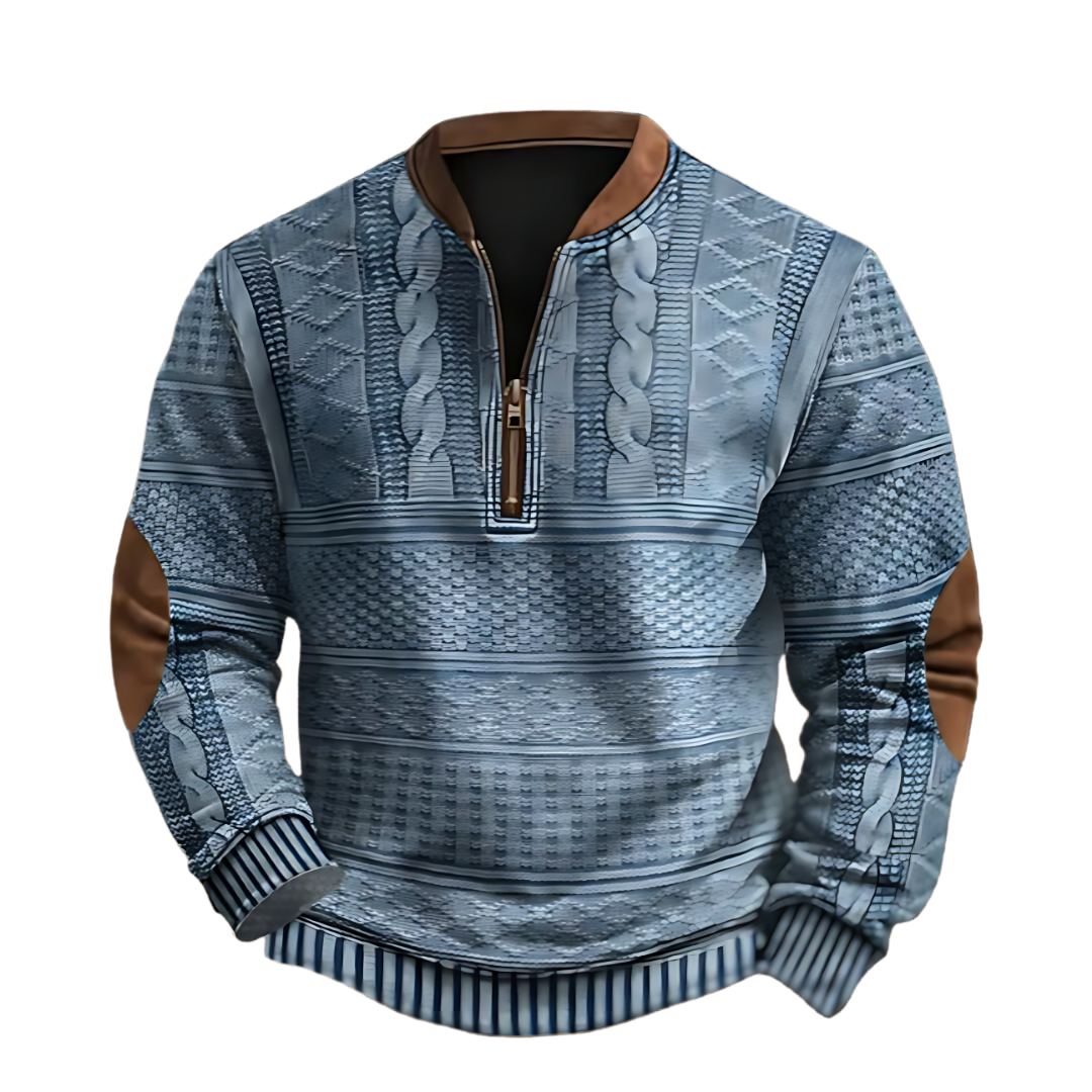 Emil - Sweatshirt med Lynlås