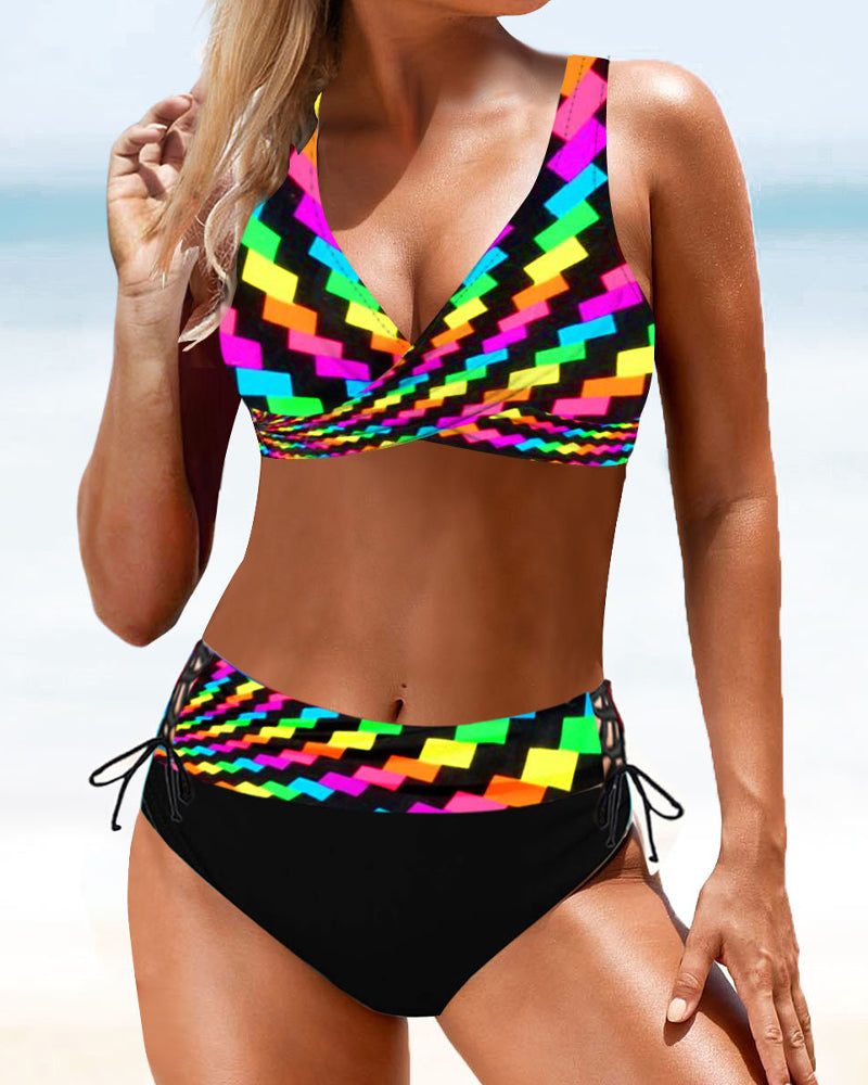 Earle - Vibrant Bikini Swimsuit.