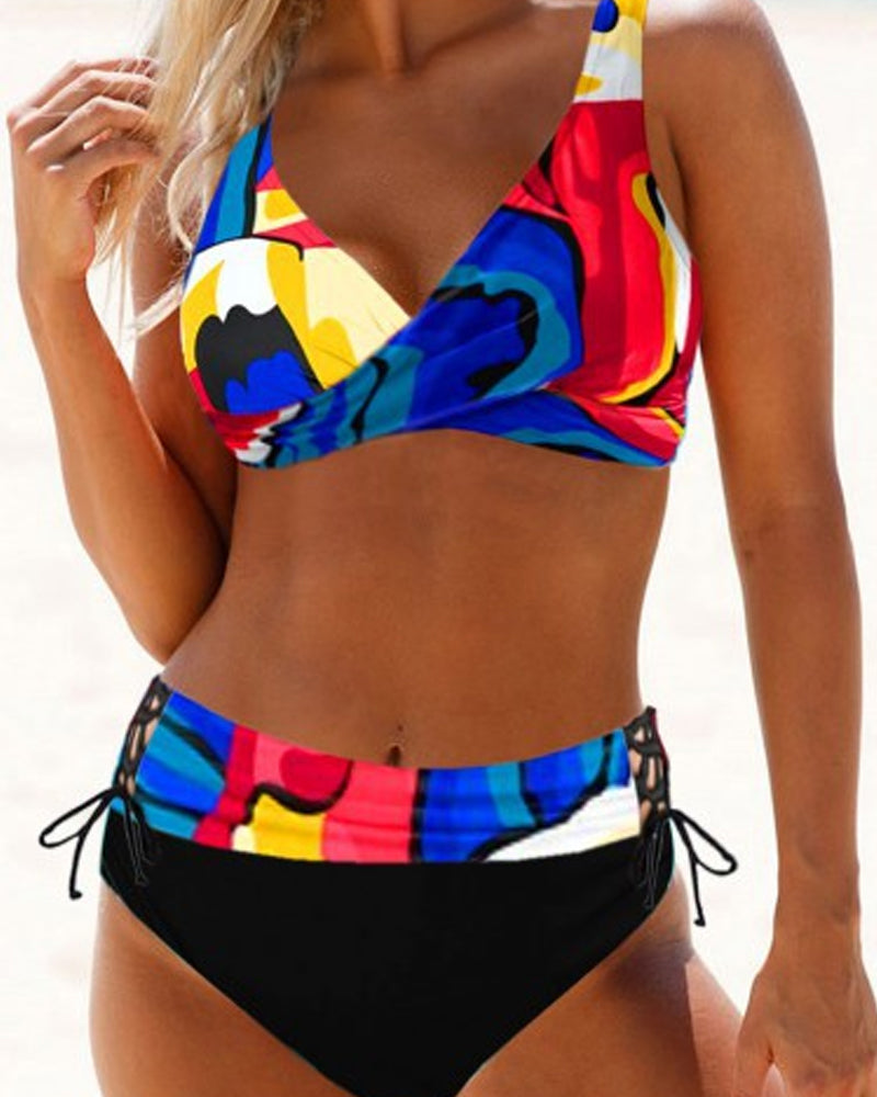 Earle - Vibrant Bikini Swimsuit.