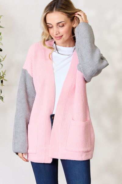 Bolette | Kvinders vinter farveblok cardigan