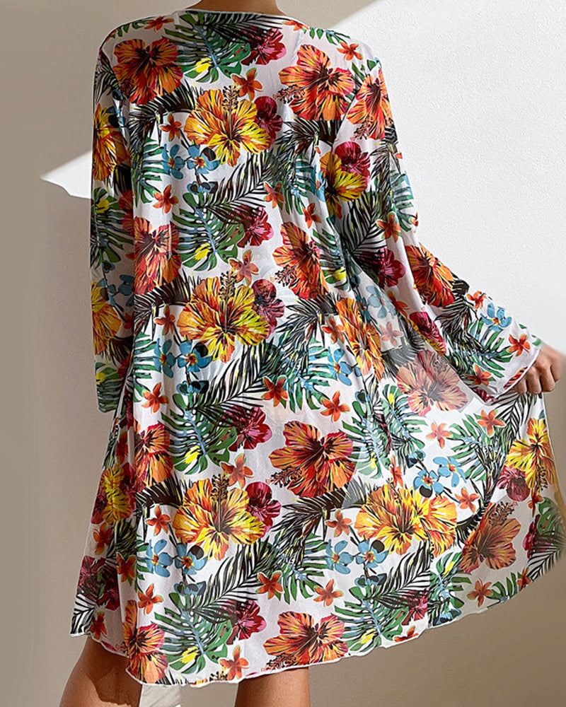 Glenda - Blomsterprint Bikini