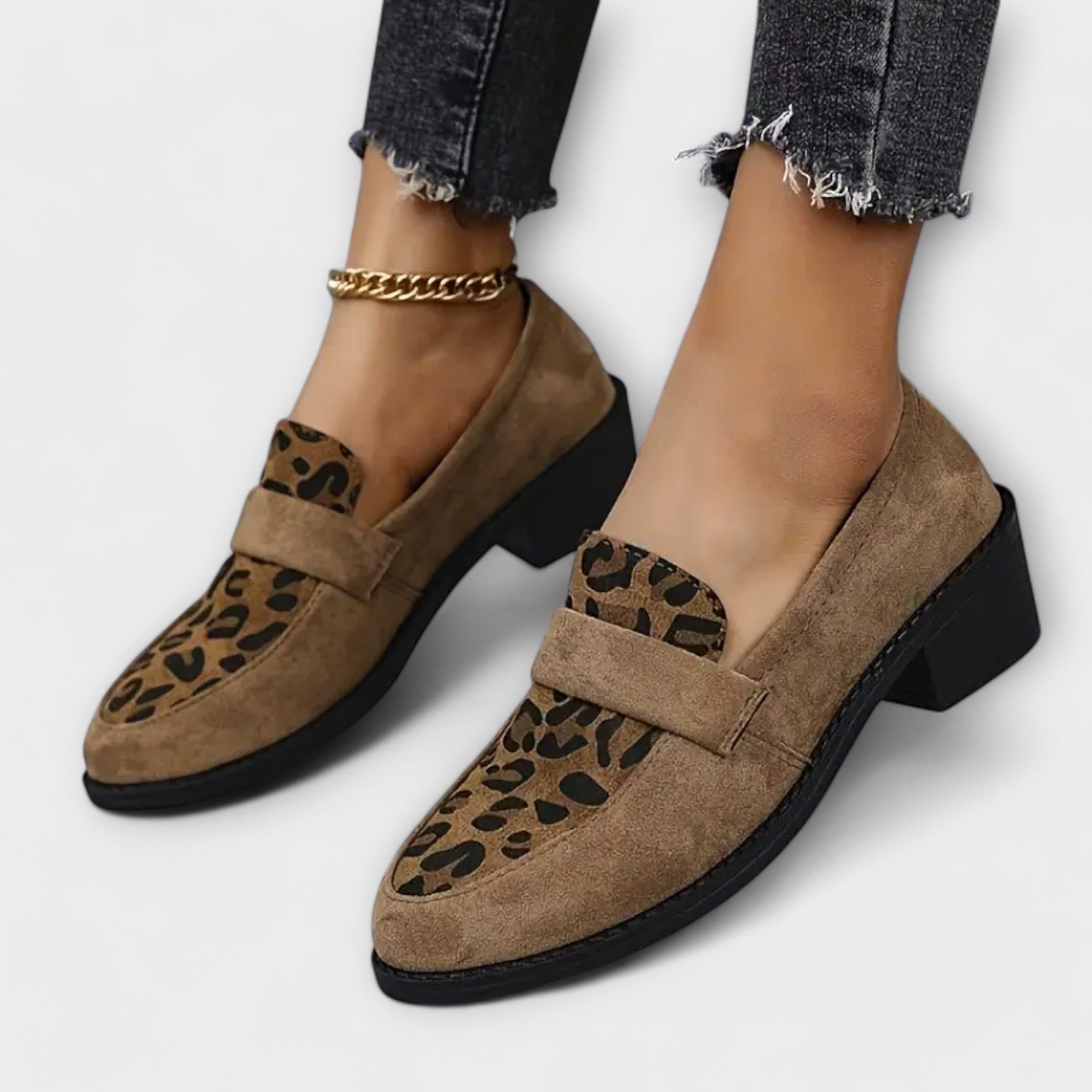 Karla - Elegant Leopardprint Sko til Kvinder