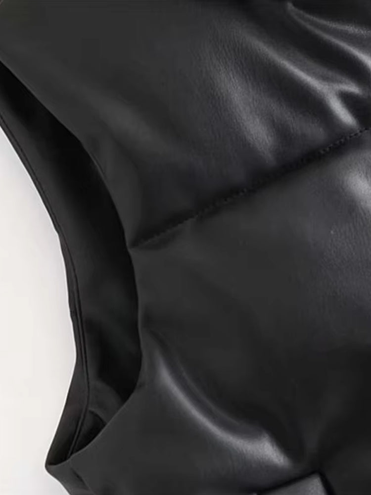 Signe | Vinter Dame Dynevest med Lynlås