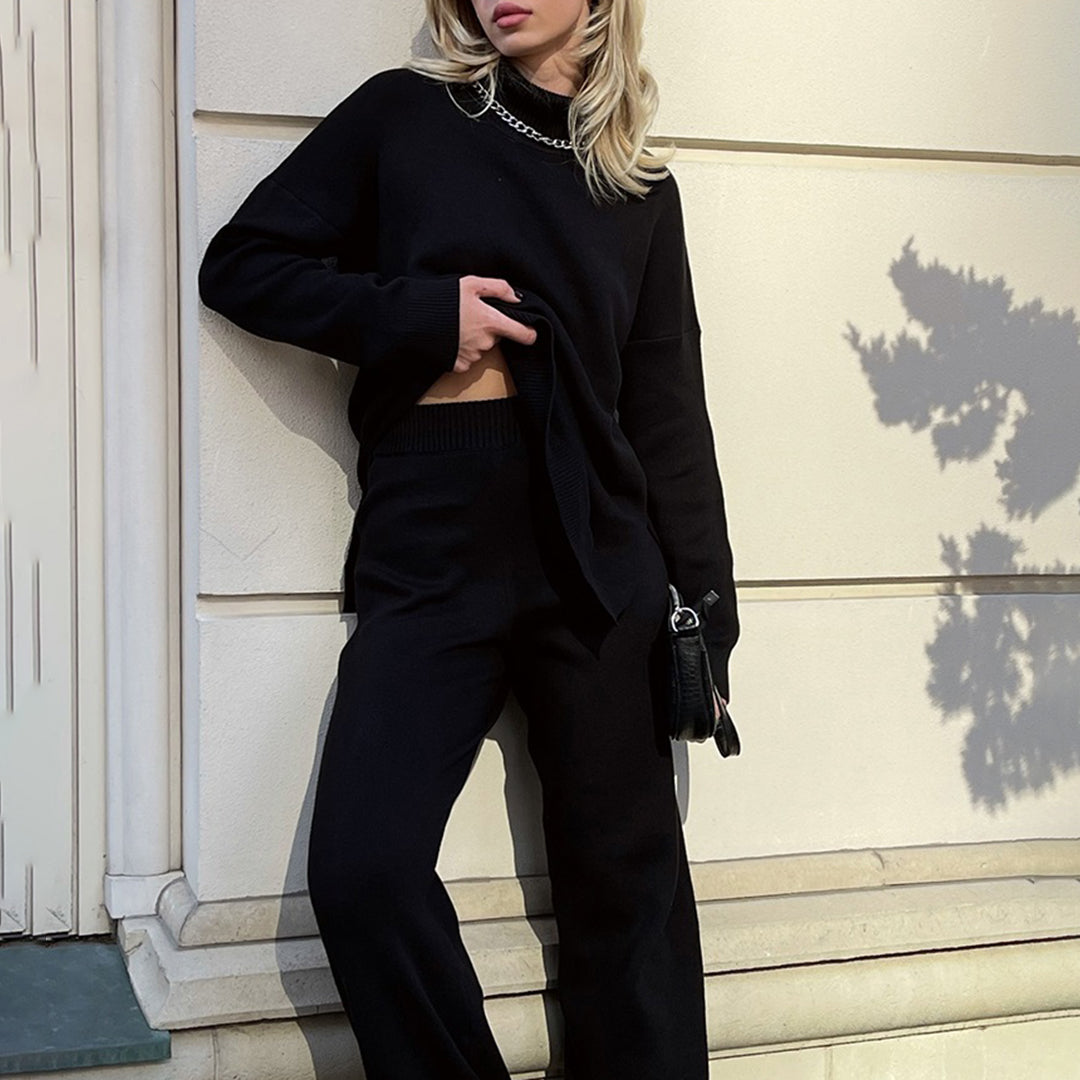 Gunilla | Hyggelig Løs Skåret Pullover Dame