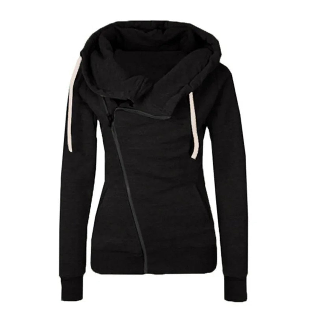 Tilia | Dame Hættetrøje med Lynlås og Justerbar Hætte