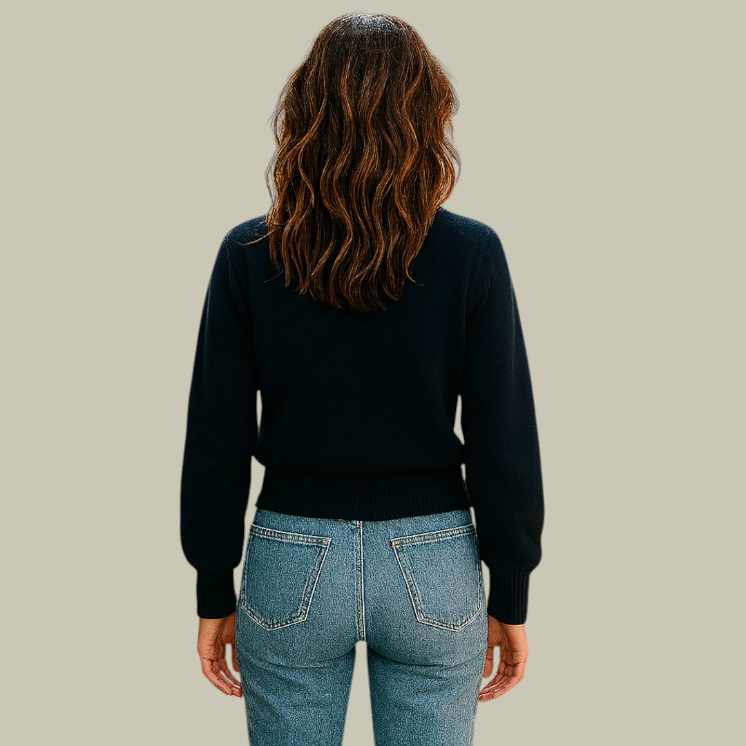 Silla | Kvinders Stilfuld Kryds-Knappet Cardigan