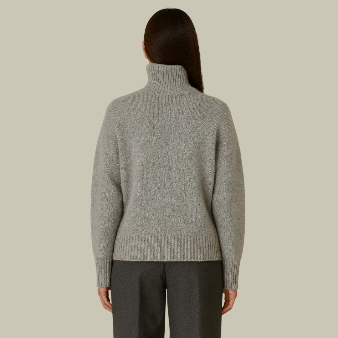 Serafina | Kvinders Vinter Sweater med Høj Hals
