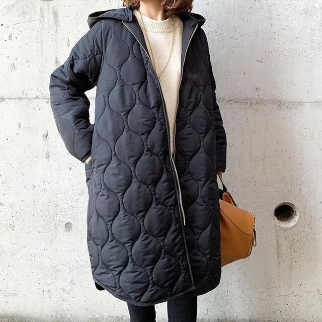 Astrid | Kvinders Vinter Quilted Kapotjakke