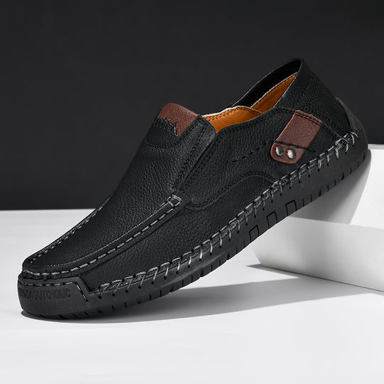 Elias | Klassisk Læder Loafer