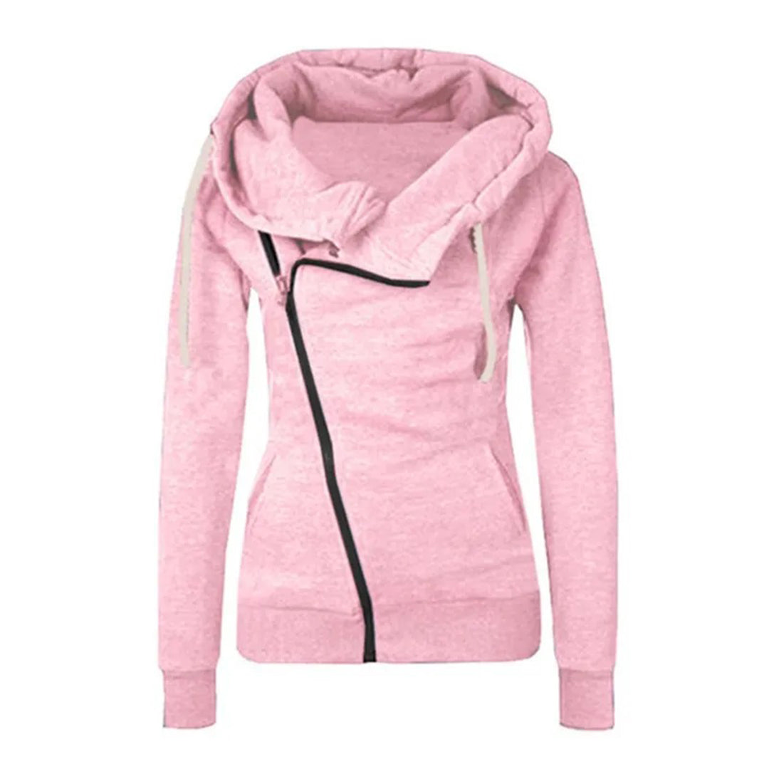 Tilia | Dame Hættetrøje med Lynlås og Justerbar Hætte