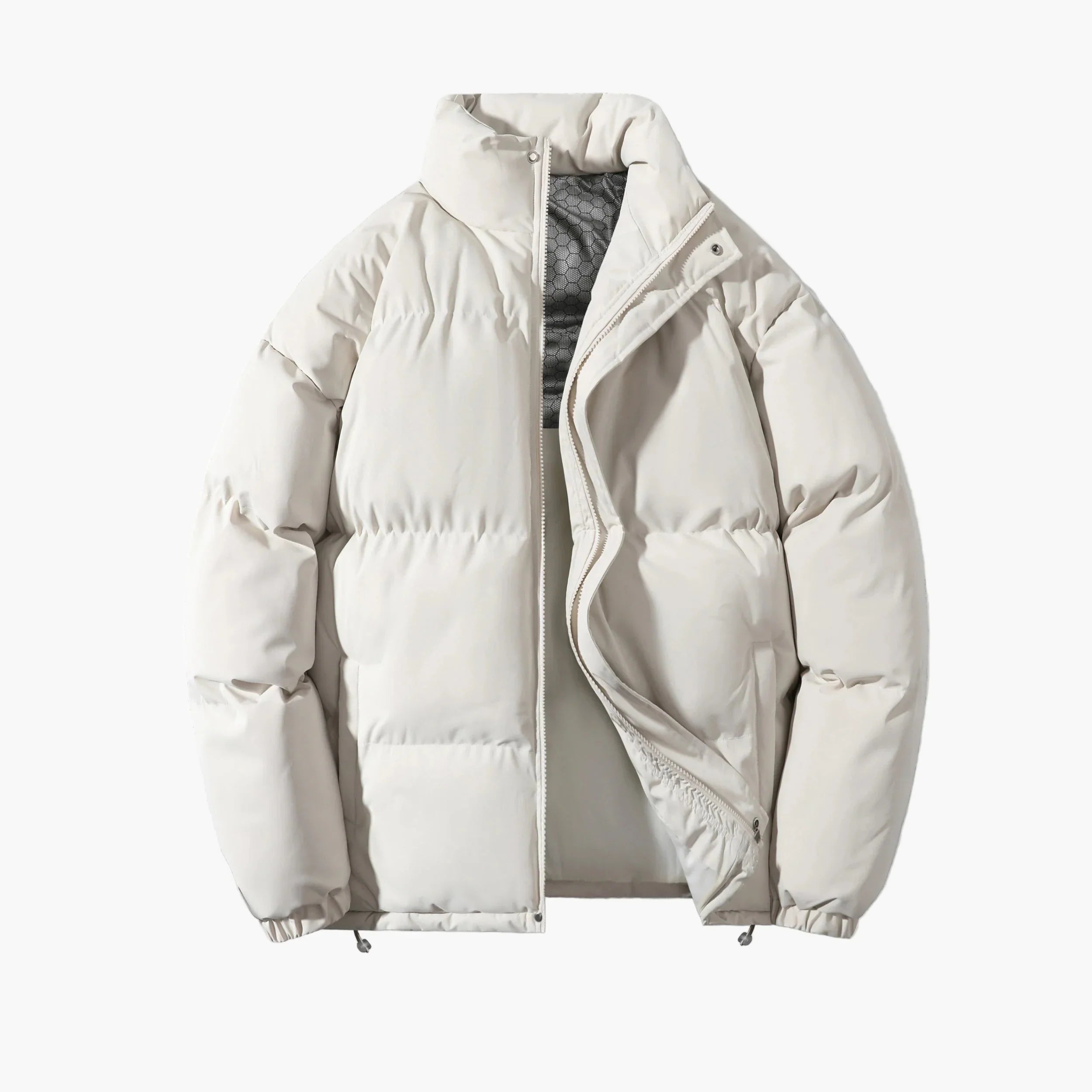 Preben | Mænds Kort Polstret Vinterjakke