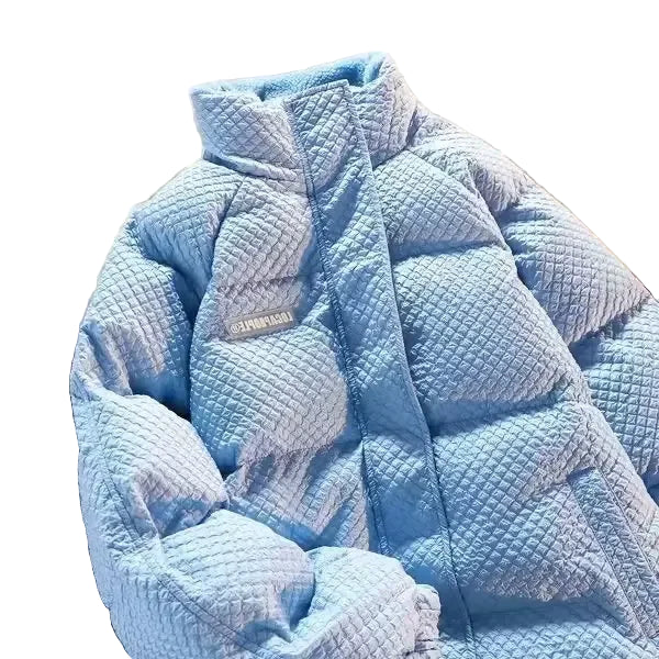 Laila | Kvinders Quiltet Dunjakke med Høj Krave