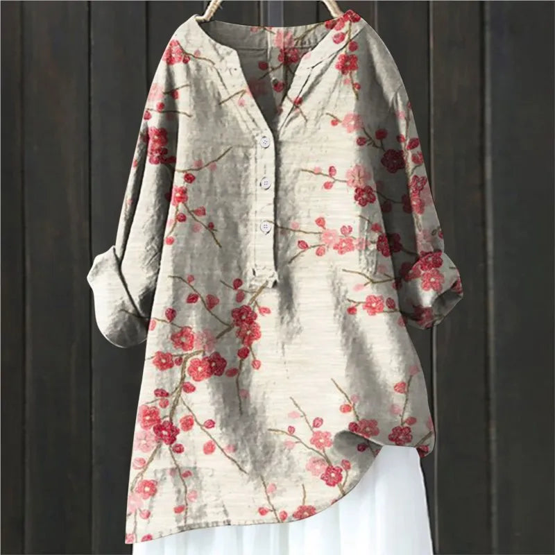 Sofie Bluse – Elegant og Afslappet Stilsymbol