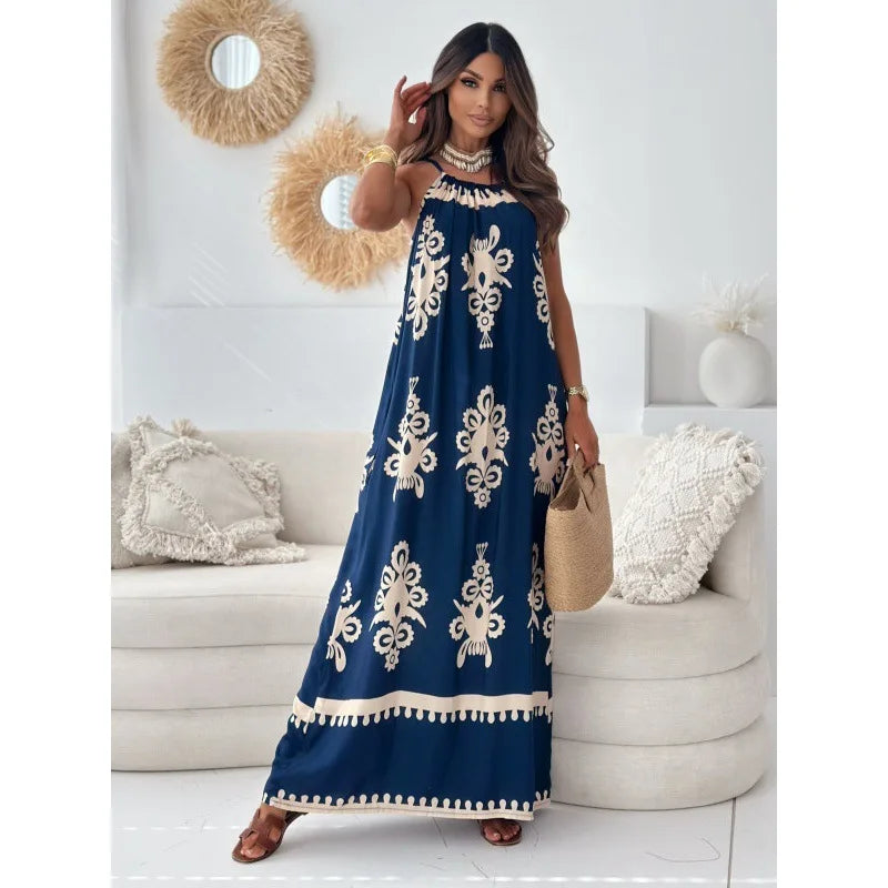 Rachel – Boheme Maxikjole med Let Elegance