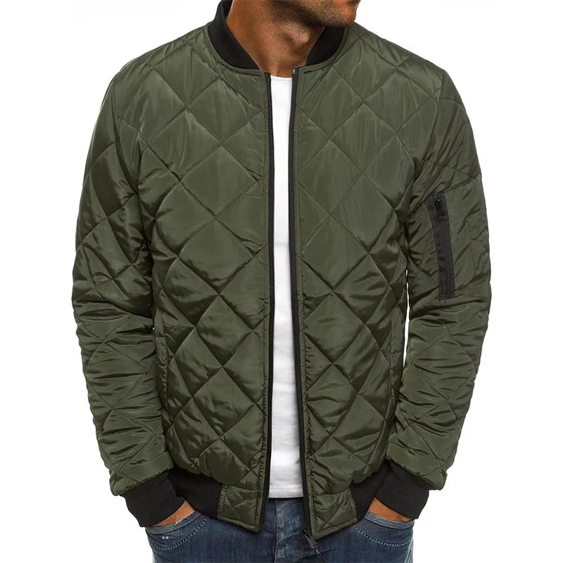 Willy | Diamond Pattern Cotton Jacket