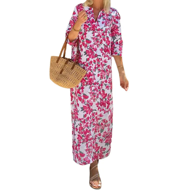 Hege – Bohemeinspireret Sommerkjole med Let Elegance