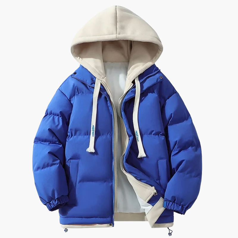 Alexander | Herre Puffer Vinterjakke med Hætte