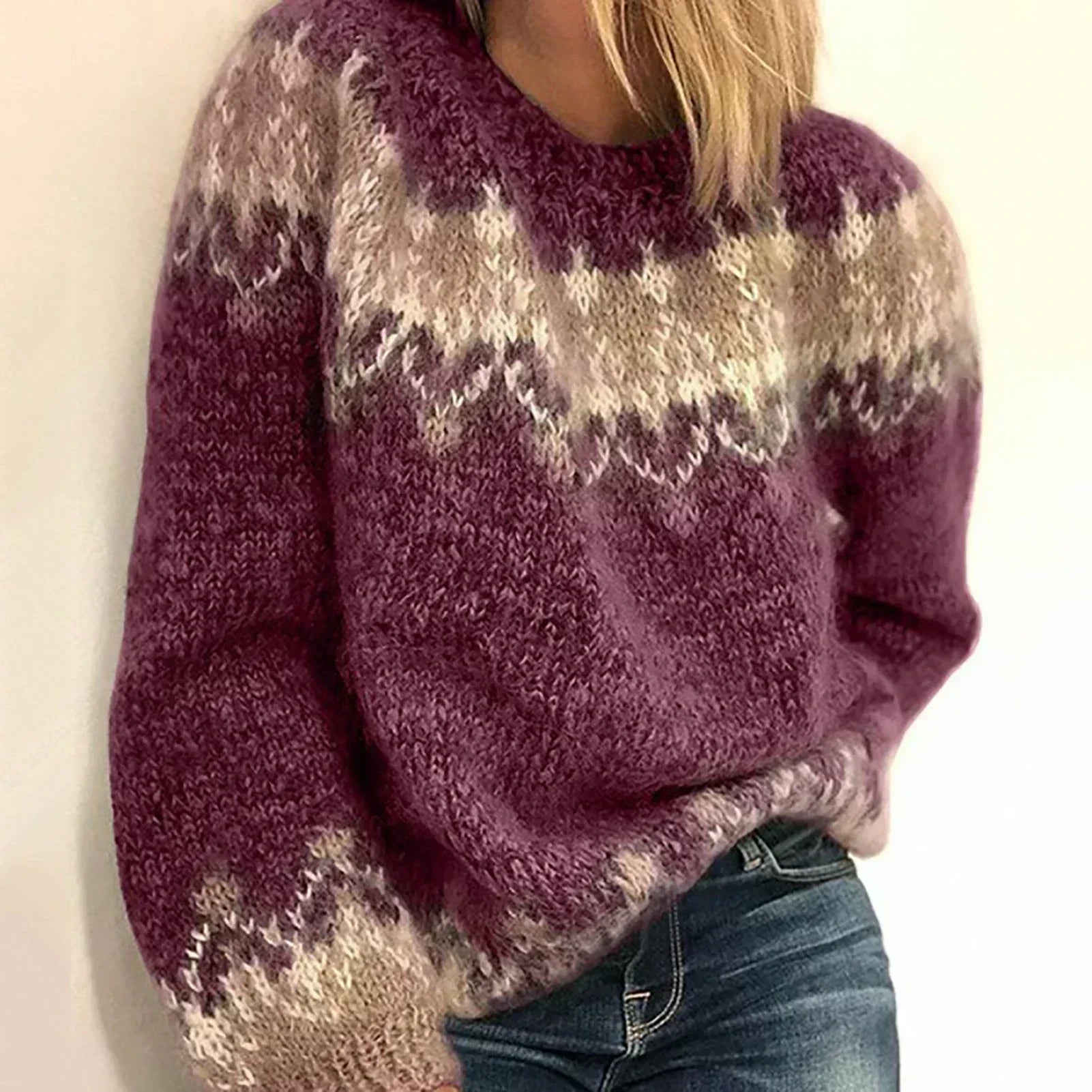 Lille | Festlig Jakke i Mohair med Jacquard