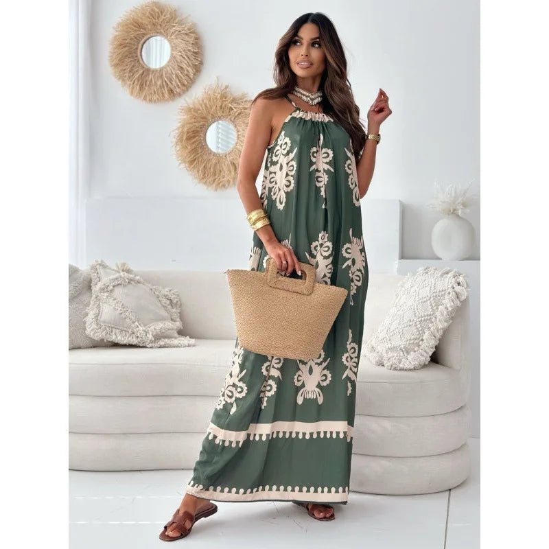 Rachel – Boheme Maxikjole med Let Elegance