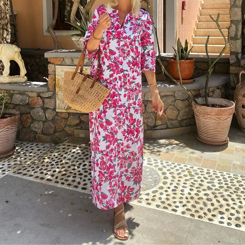 Hege – Bohemeinspireret Sommerkjole med Let Elegance