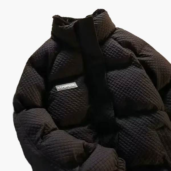 Laila | Kvinders Quiltet Dunjakke med Høj Krave