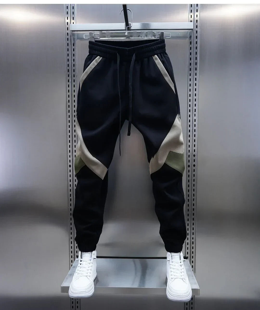 Casual Fit Panel Pants