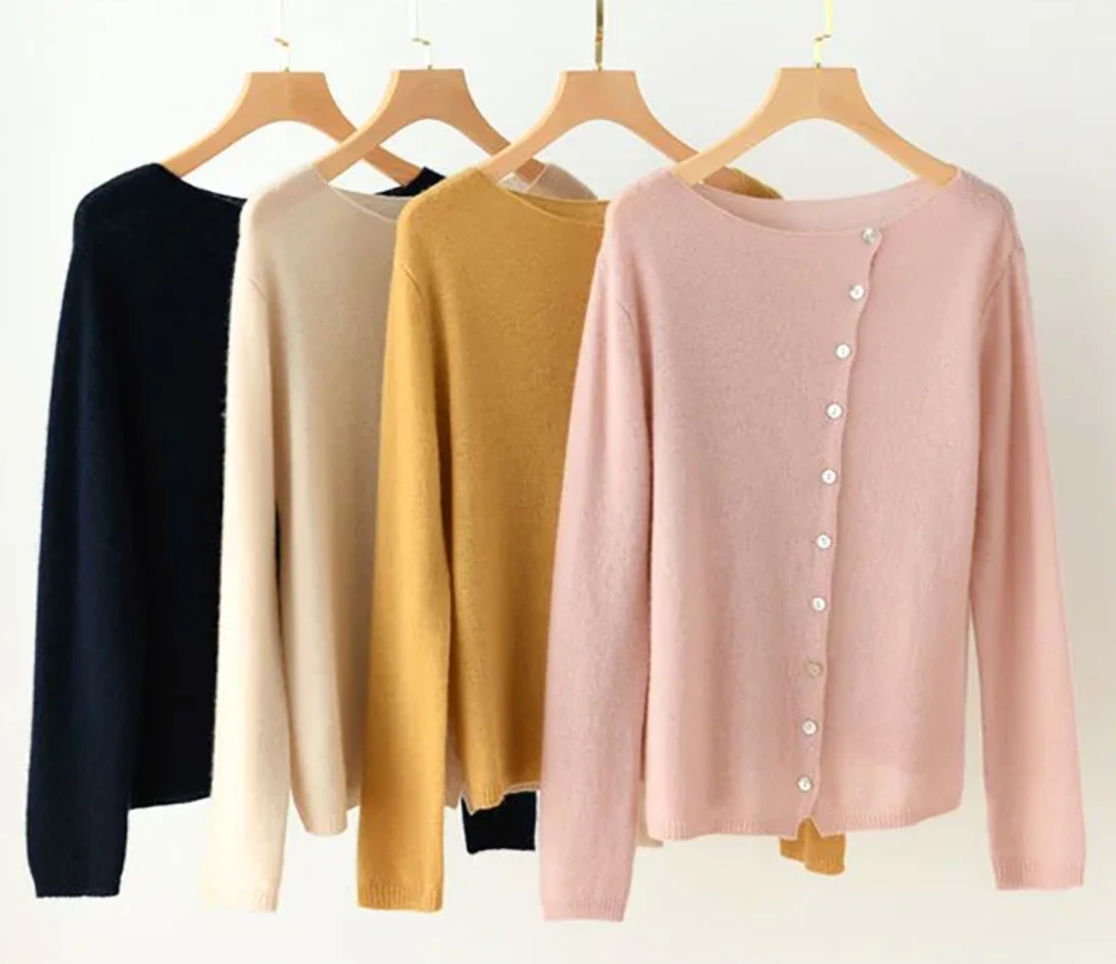 Esther - Eksklusiv Uldcardigan