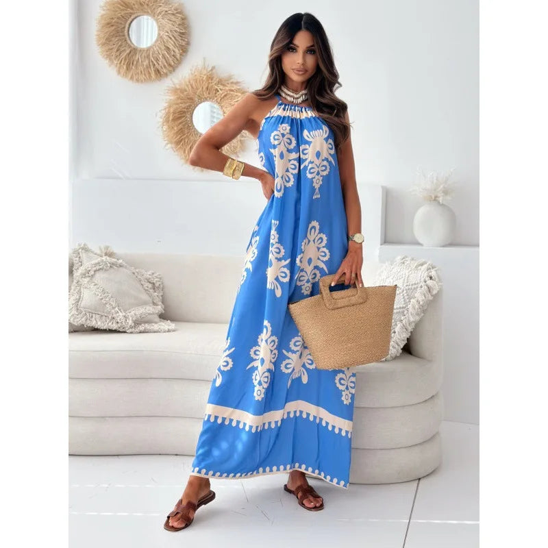 Rachel – Boheme Maxikjole med Let Elegance