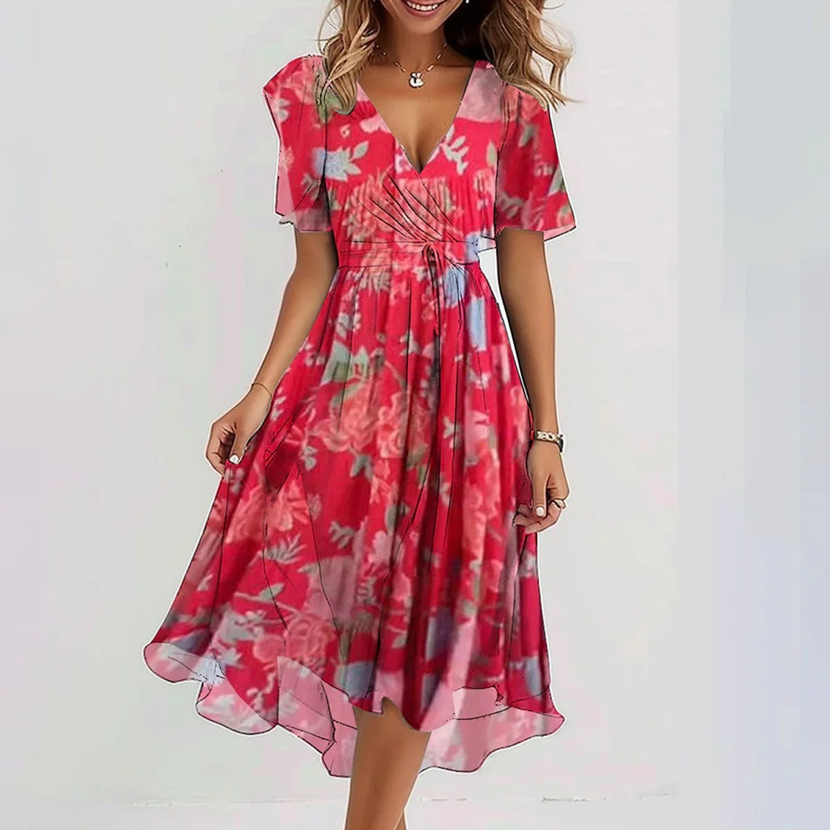 Lene | Sommerkjole med elegance og lethed