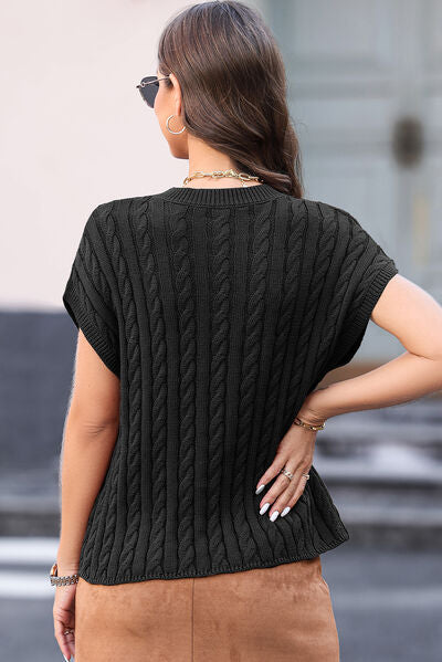 Ulrike | Kvinder Strikket Ærmeløs Pullover Top