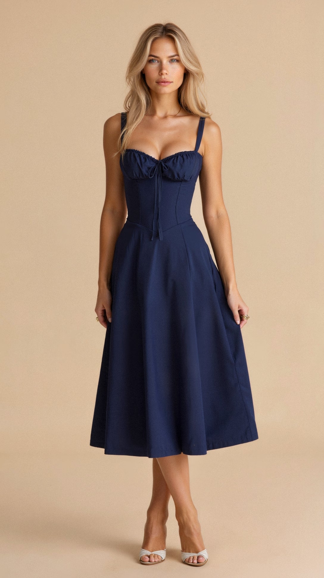 LIV | Elegant Taljekjole med Bustier-Design – Skab en Tidløs og Feminin Silhuet