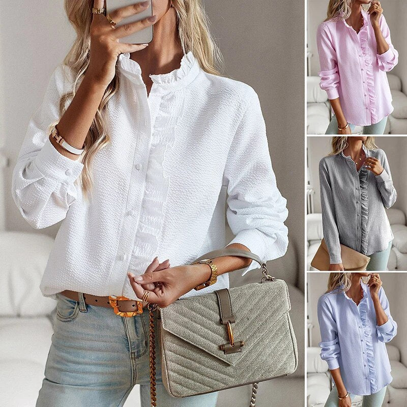 Lisean – Tidløs Elegance & Ultimativ Komfort i Én Bluse