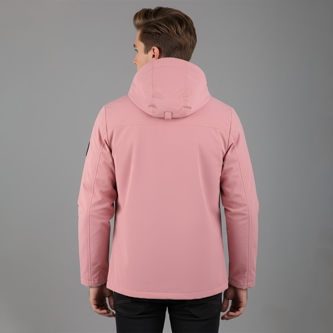 Knud | Herres vandtætte ski-vinterjakke med hætte til udendørsbrug