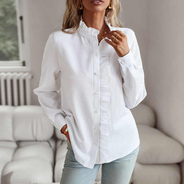 Lisean – Tidløs Elegance & Ultimativ Komfort i Én Bluse