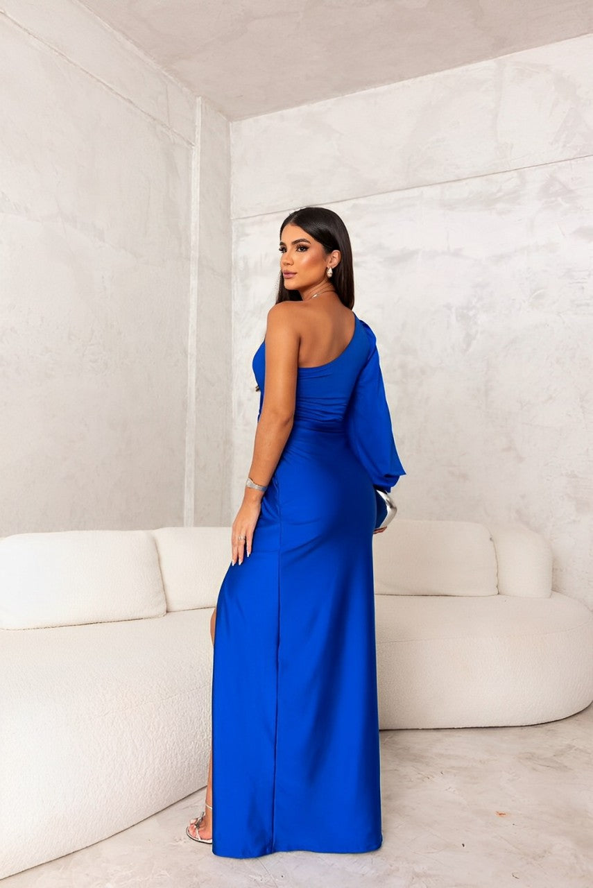 YOLINA – ELEGANT ONE-SHOULDER KJOLE