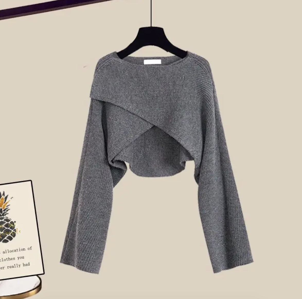 Kaja | Dame Vinter Kort Sweater & Buksesæt