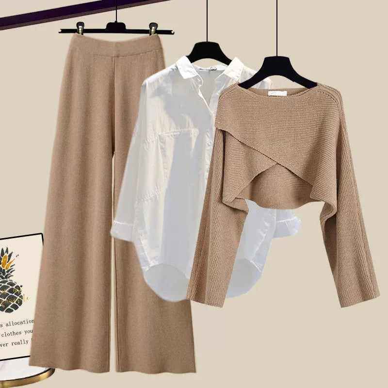 Kaja | Dame Vinter Kort Sweater & Buksesæt