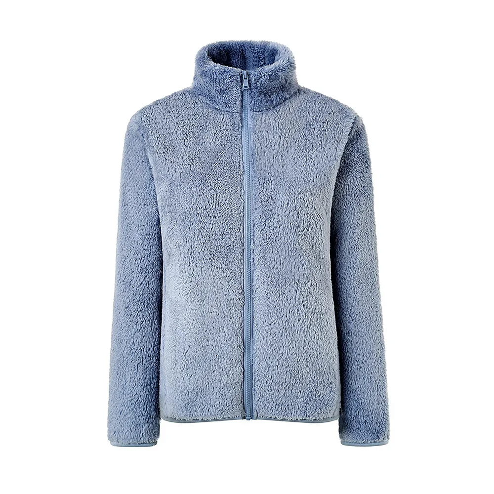 Bertel | Kvinders Vinter Cozy Sherpa Fleece Zip Jakke