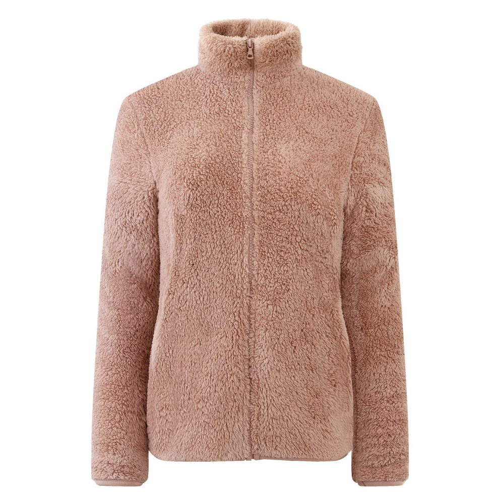 Bertel | Kvinders Vinter Cozy Sherpa Fleece Zip Jakke
