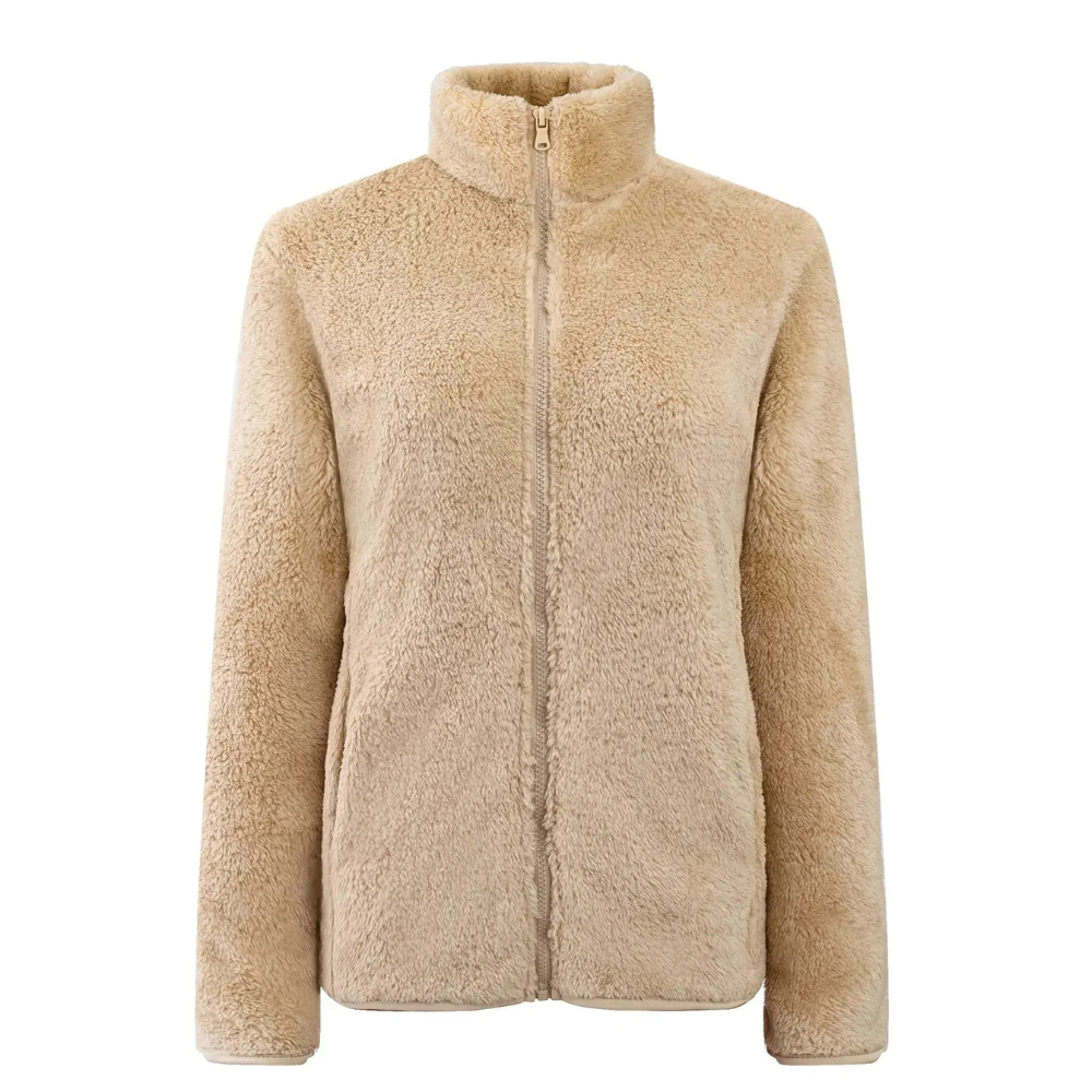 Bertel | Kvinders Vinter Cozy Sherpa Fleece Zip Jakke