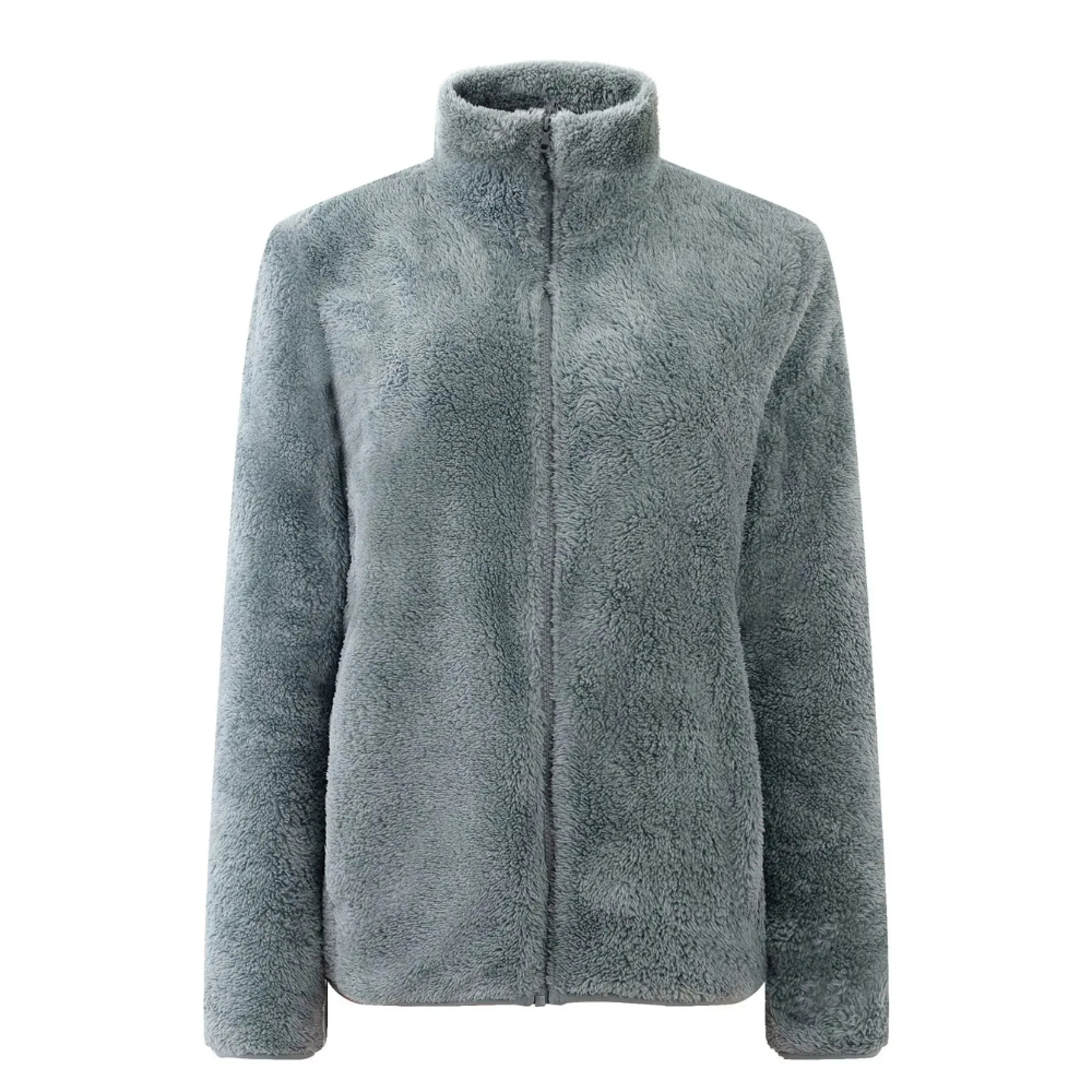 Bertel | Kvinders Vinter Cozy Sherpa Fleece Zip Jakke