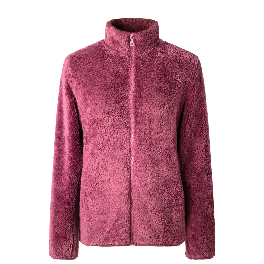 Bertel | Kvinders Vinter Cozy Sherpa Fleece Zip Jakke