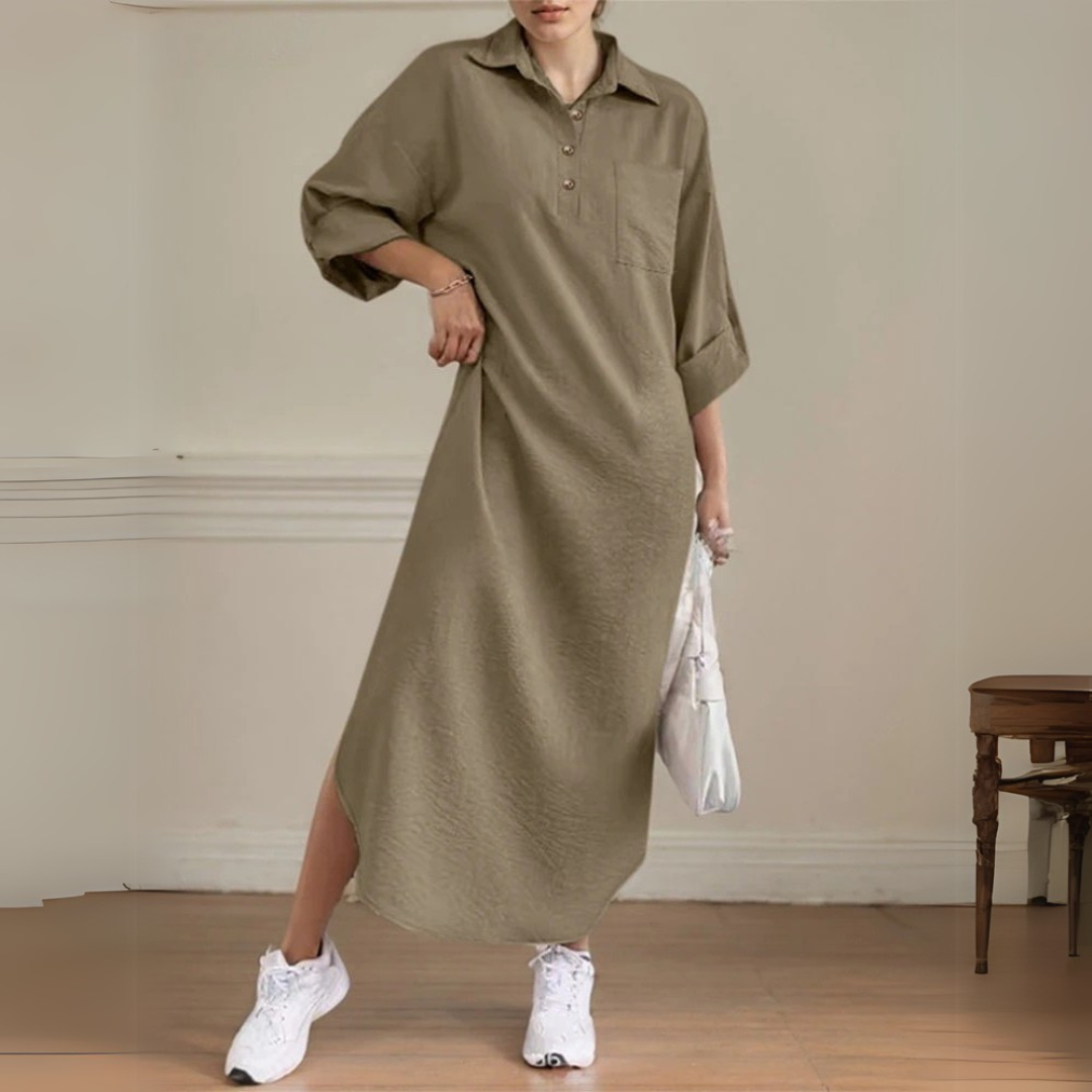 Nova Skjortekjolen – Tidløs Elegance til Enhver Anledning