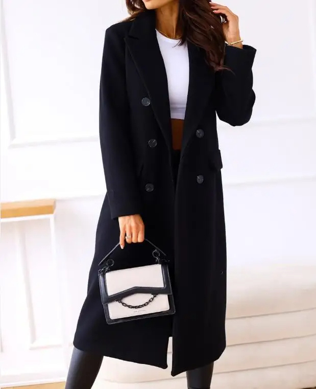 Thora | Dame Lang Vinter Trenchcoat