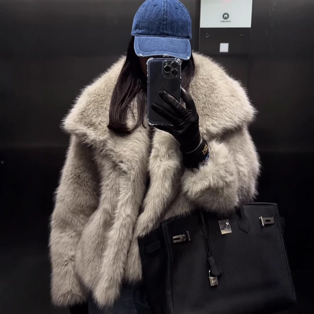 Babette | Kvinders Oversize Varm Vinterfrakke