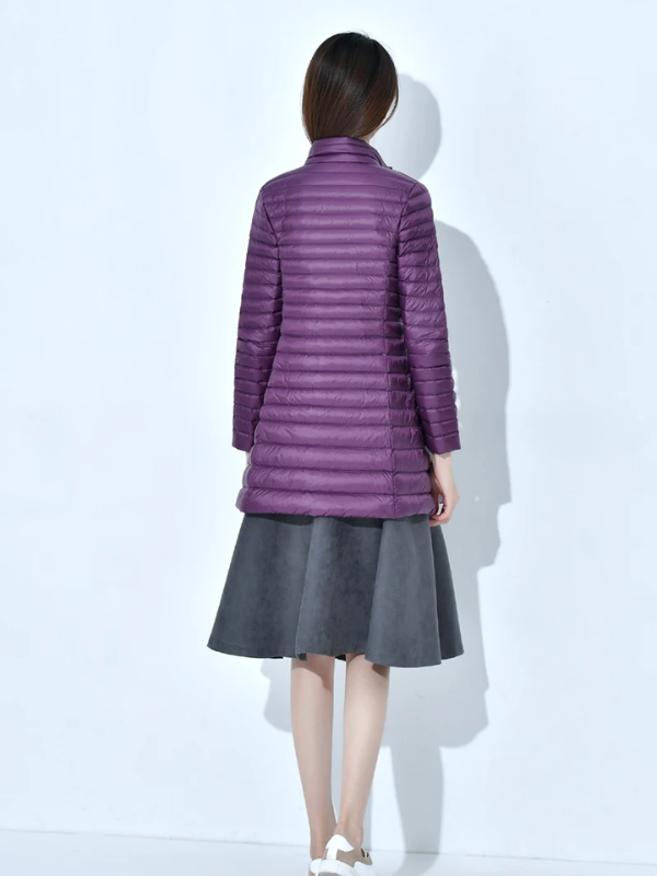 Shirin | Vinter Kvinders Dynejakke med Høj Krave