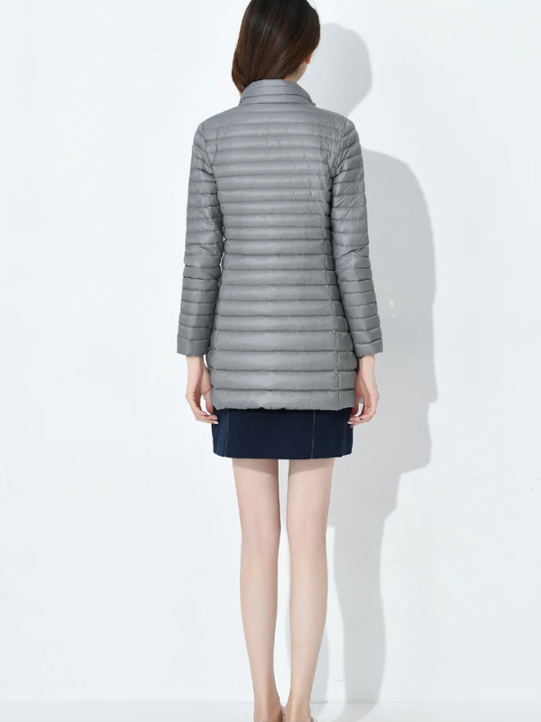 Shirin | Vinter Kvinders Dynejakke med Høj Krave