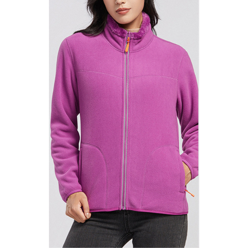 Berit | Kvinders Vinter Varm Fleece Zip Jakke